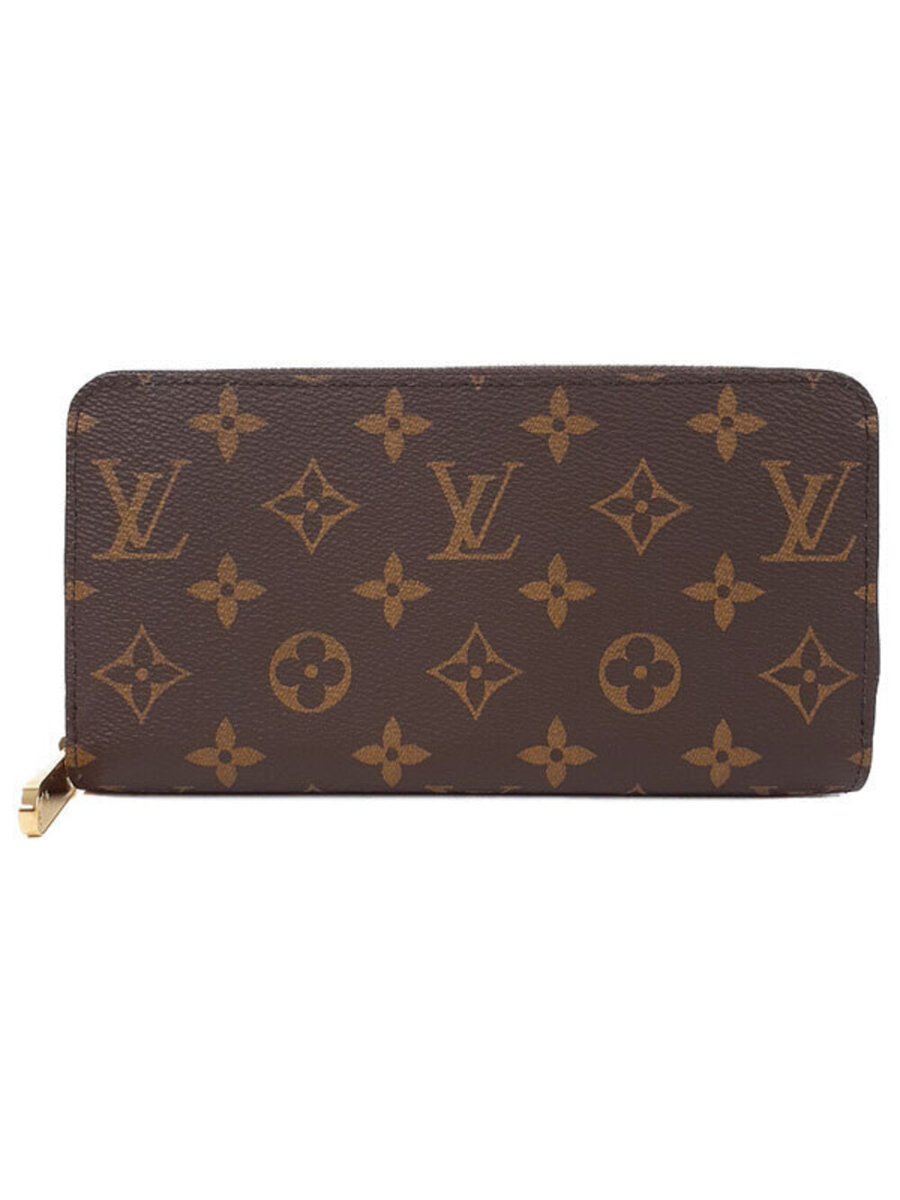 Louis Vuitton Monogram Zippy Wallet Round Zipper Long